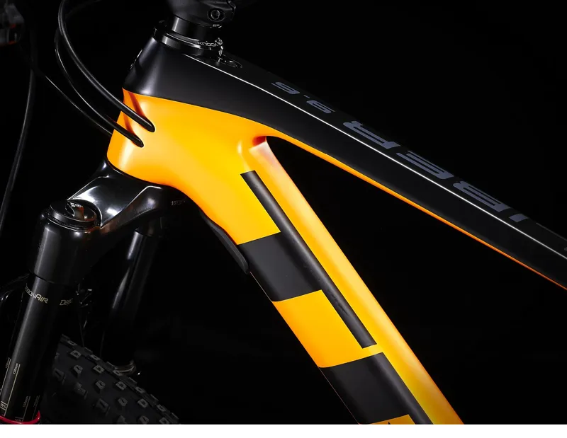 Trek Procaliber 9.6 29 Carbon XC Bike in Marigold Smoke Medium Large-2